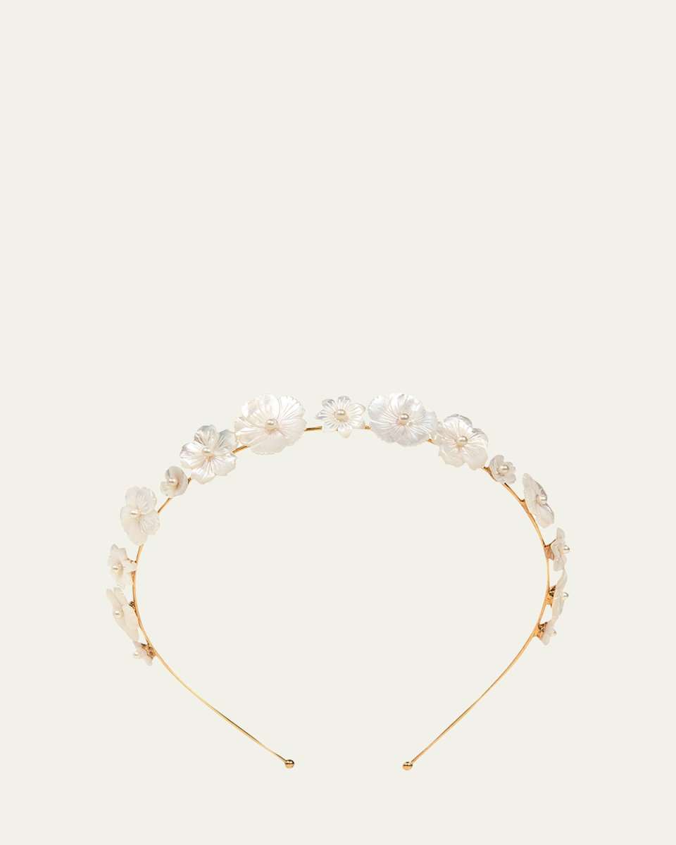 Jennette Pearly Skinny Headband